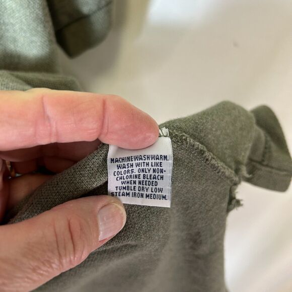 Polo Ralph Lauren Sage Gray Green Mesh Classic SS Polo Shirt Size XXL - Picture 6 of 9